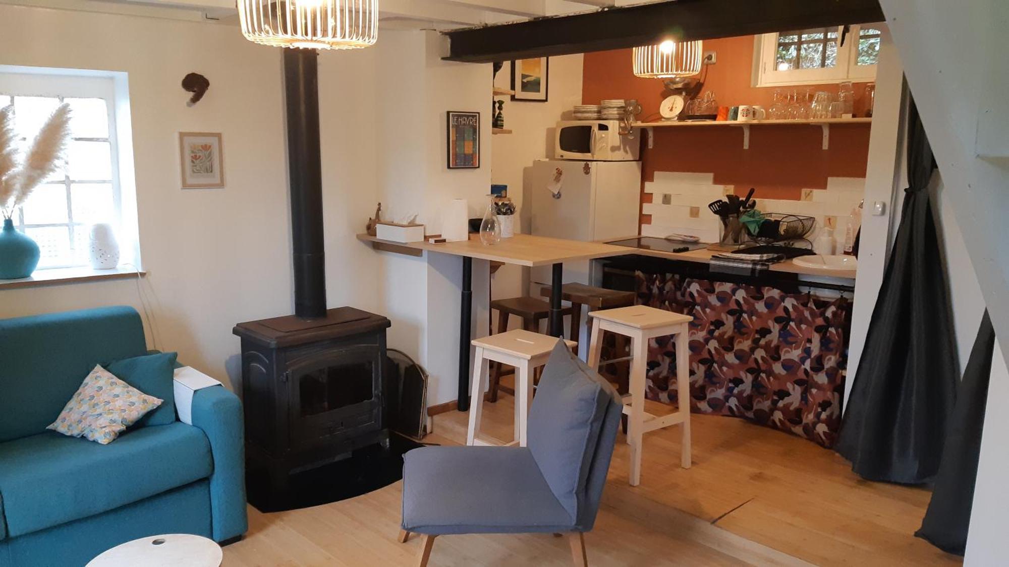 Chez Jeannine, Maison A Etretat Bagian luar foto